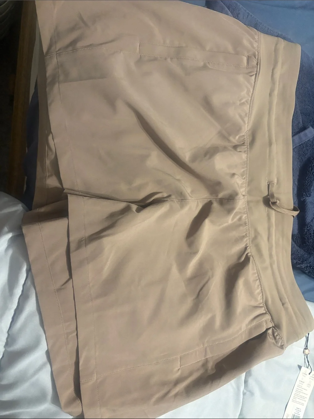 CALIA by Carrie Underwood Mid-Rise Athletic Shorts - Tan